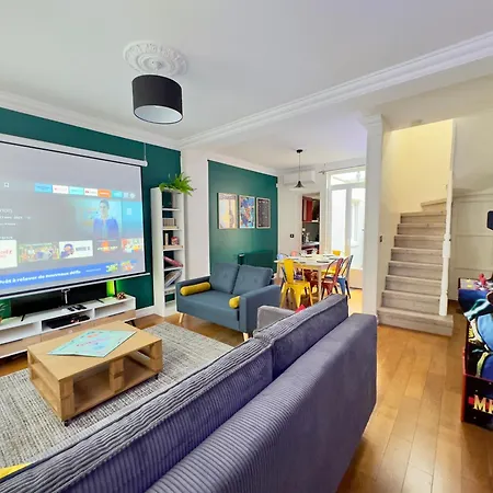 Vakantiehuis Maison 3ch - Cinema - Game - Parking - Gare