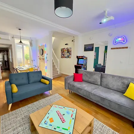 Maison 3ch - Cinema - Game - Parking - Gare *