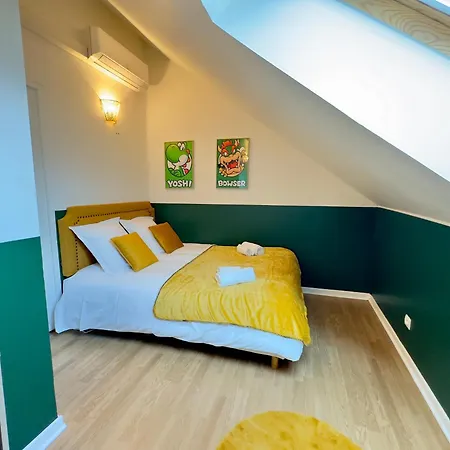 Semesterbostad Maison 3ch - Cinema - Game - Parking - Gare *